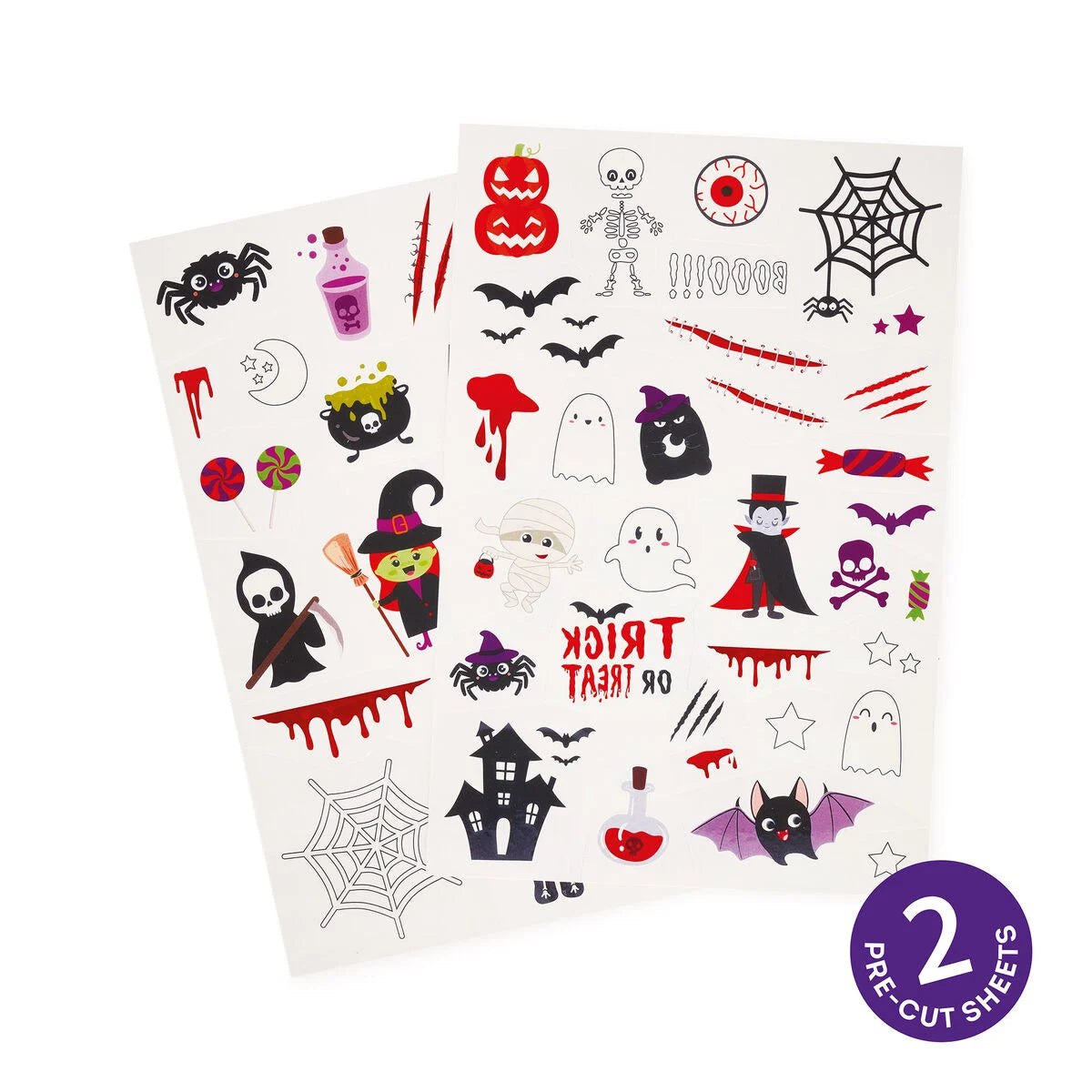 Tatuagens Temporárias LEGAMI - Halloween