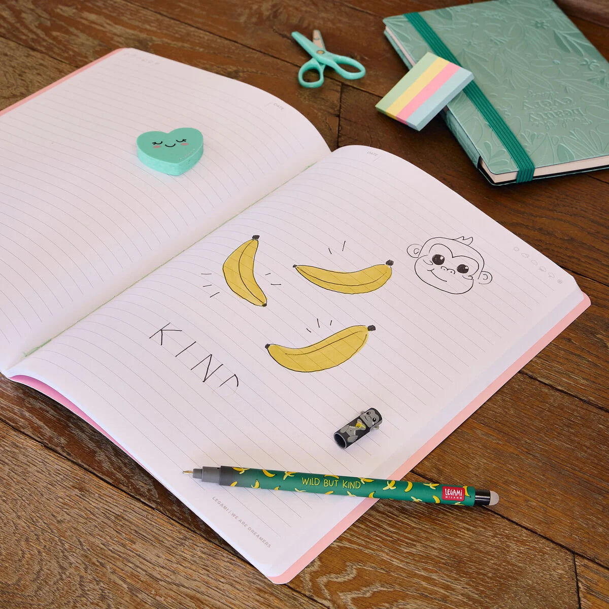 Esf. LEGAMI Erasable Pen - Wild but Kind - Gorilla