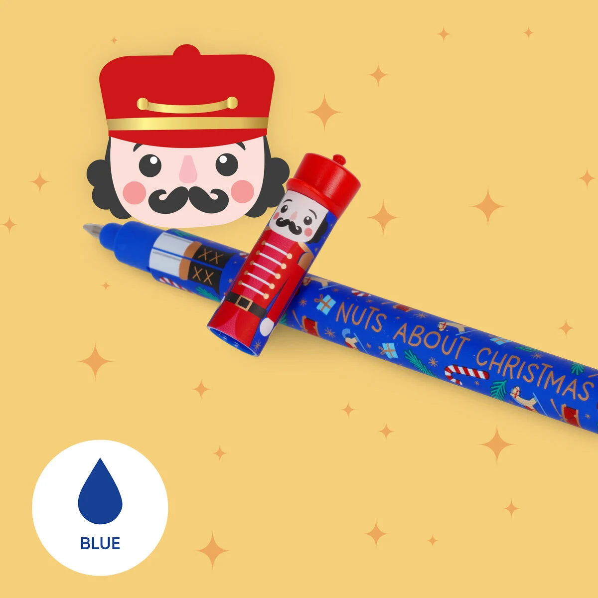 Conj. de 3 Canetas de Gel Apagáveis LEGAMI - O Quebra-Nozes