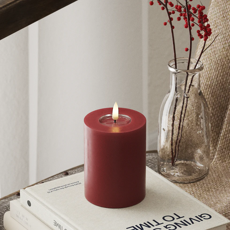 DELUXE RF Candle Giftbox Set - White