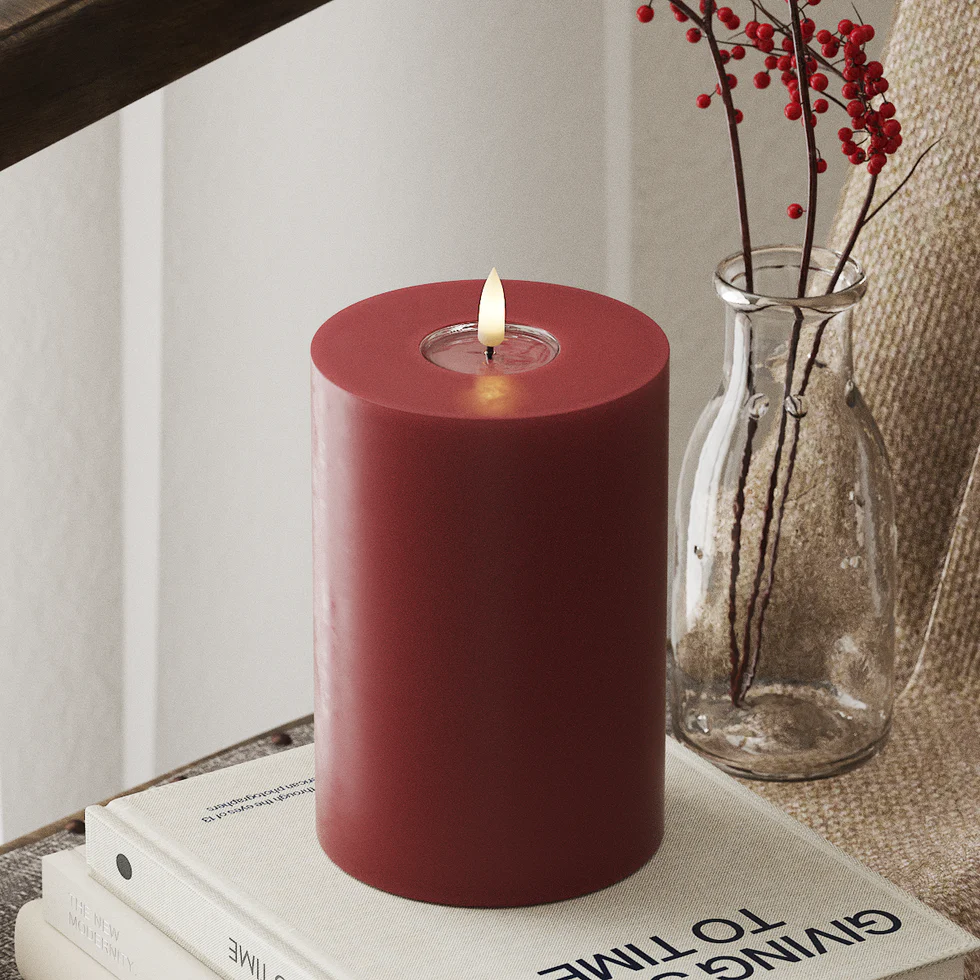 DELUXE RF Candle Giftbox Set - White