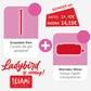 Estojo LEGAMI Wonder-Wow - Ladybird + erasable pen Ladybird