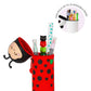 LEGAMI Kawaii Pencil Case - Ladybird