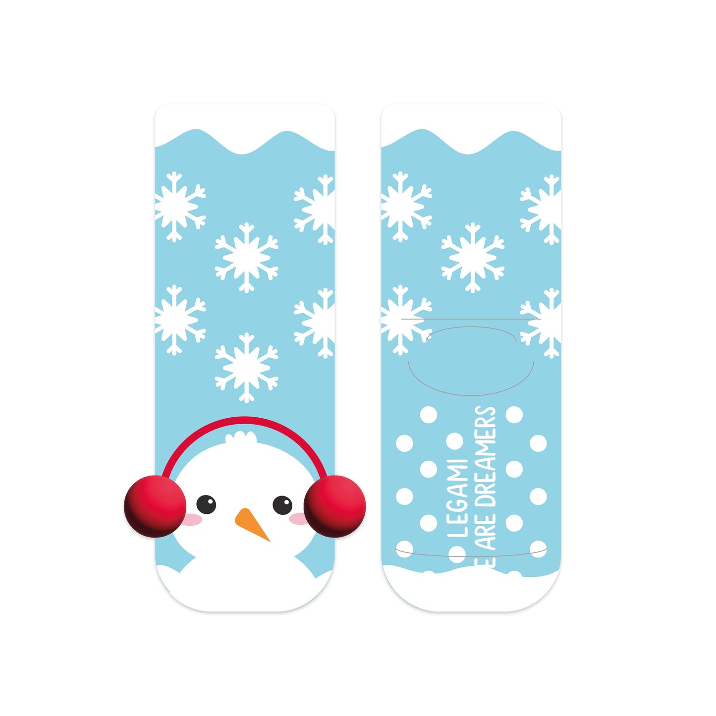 Promoção LEGAMI SANTA CLAUS - Erasable Santa Claus + Meias Antiderrapantes Snowman
