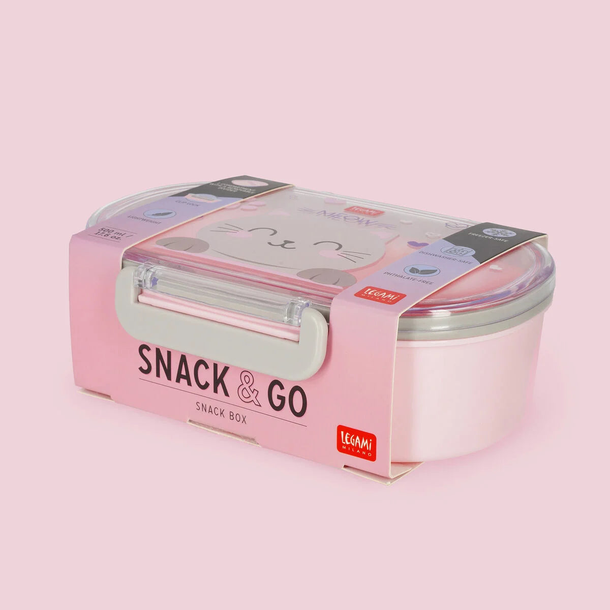 Lancheira LEGAMI Snack & Go - 500ml