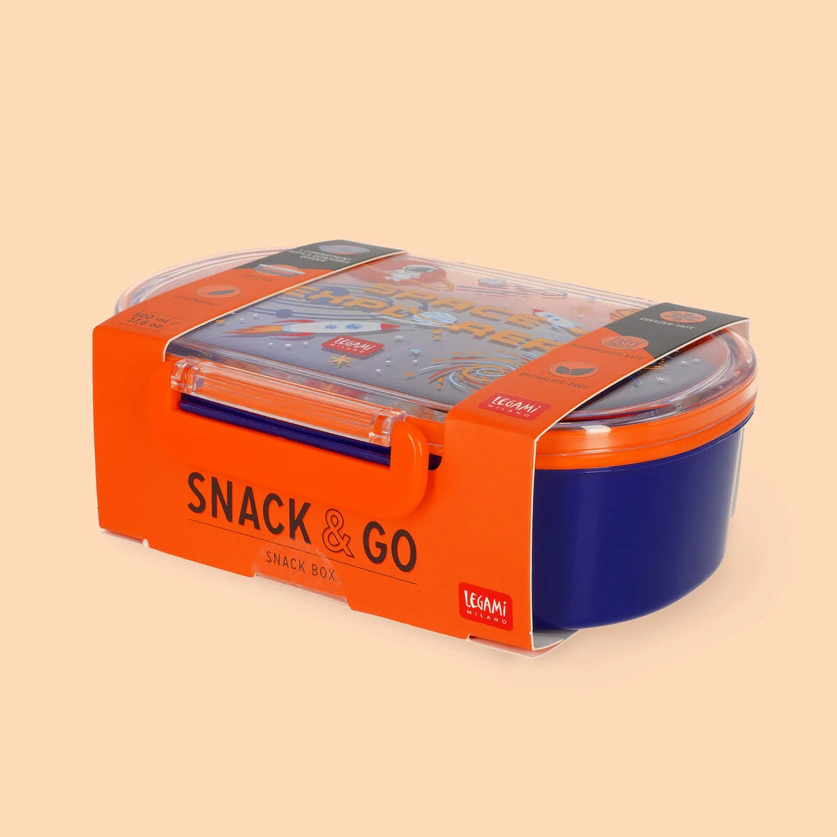 Lancheira LEGAMI Snack & Go - 500ml