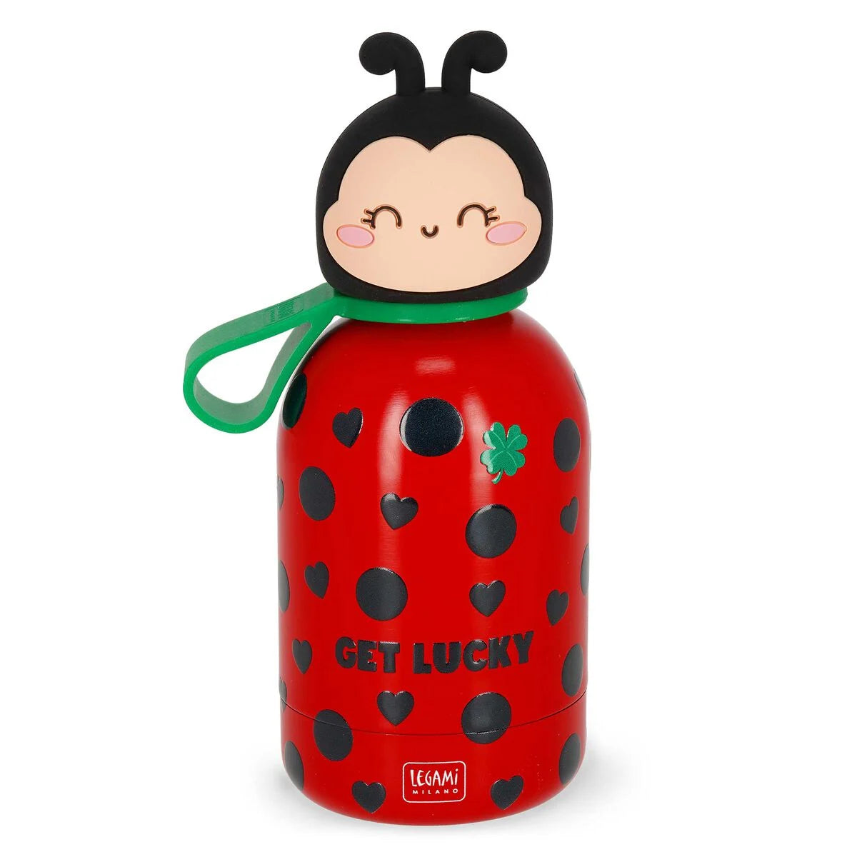 LEGAMI Hot & Cold Kids Sports Bottle - Ladybird