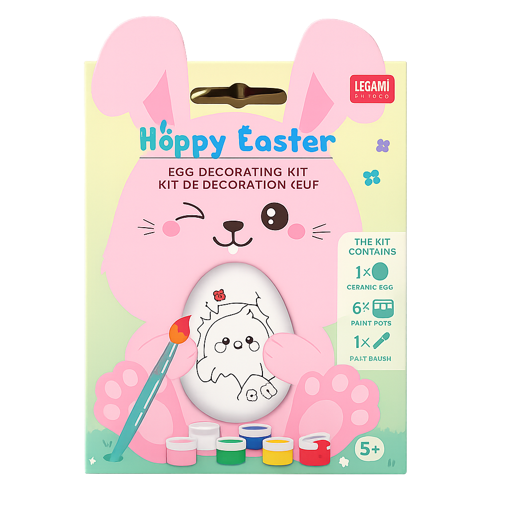 LEGAMI - Easter 2026 - Lovely Friends - Hoppy Easter - EGG DECORATION SET