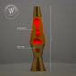 Candeeiro de lava LEGAMI - MAGMASTIC! -  GOLD