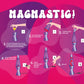 Candeeiro LEGAMI Magmastic! Lava Lamp - Holo