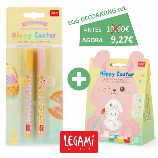 LEGAMI - Páscoa 2026 - Lovely Friends - Hoppy Easter - EGG DECORATION SET