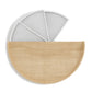 Porta-jóias UMBRA Moona Storage Box - White/Natural