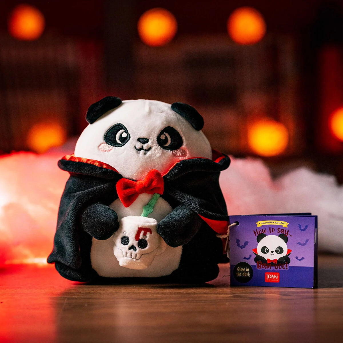 Peluche LEGAMI Super Soft! - Mini - Panda "Bam-Boo"
