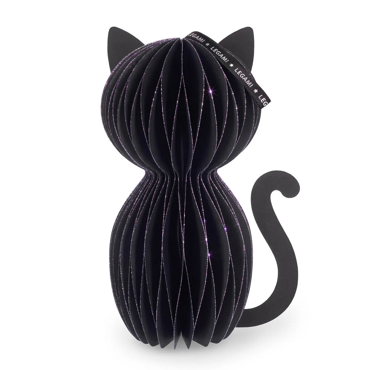 Decoração de Halloween Favo de Mel LEGAMI - KITTY - BLACK