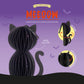 Decoração de Halloween Favo de Mel LEGAMI - KITTY - BLACK