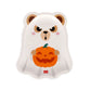 Conj. 8 pratos de papel  boo appétit! LEGAMI  - ursinho fantasma