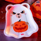 Conj. 8 pratos de papel  boo appétit! LEGAMI  - ursinho fantasma