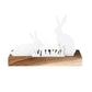 Conj. Decorativo RADER Easter Light Object Rabbits