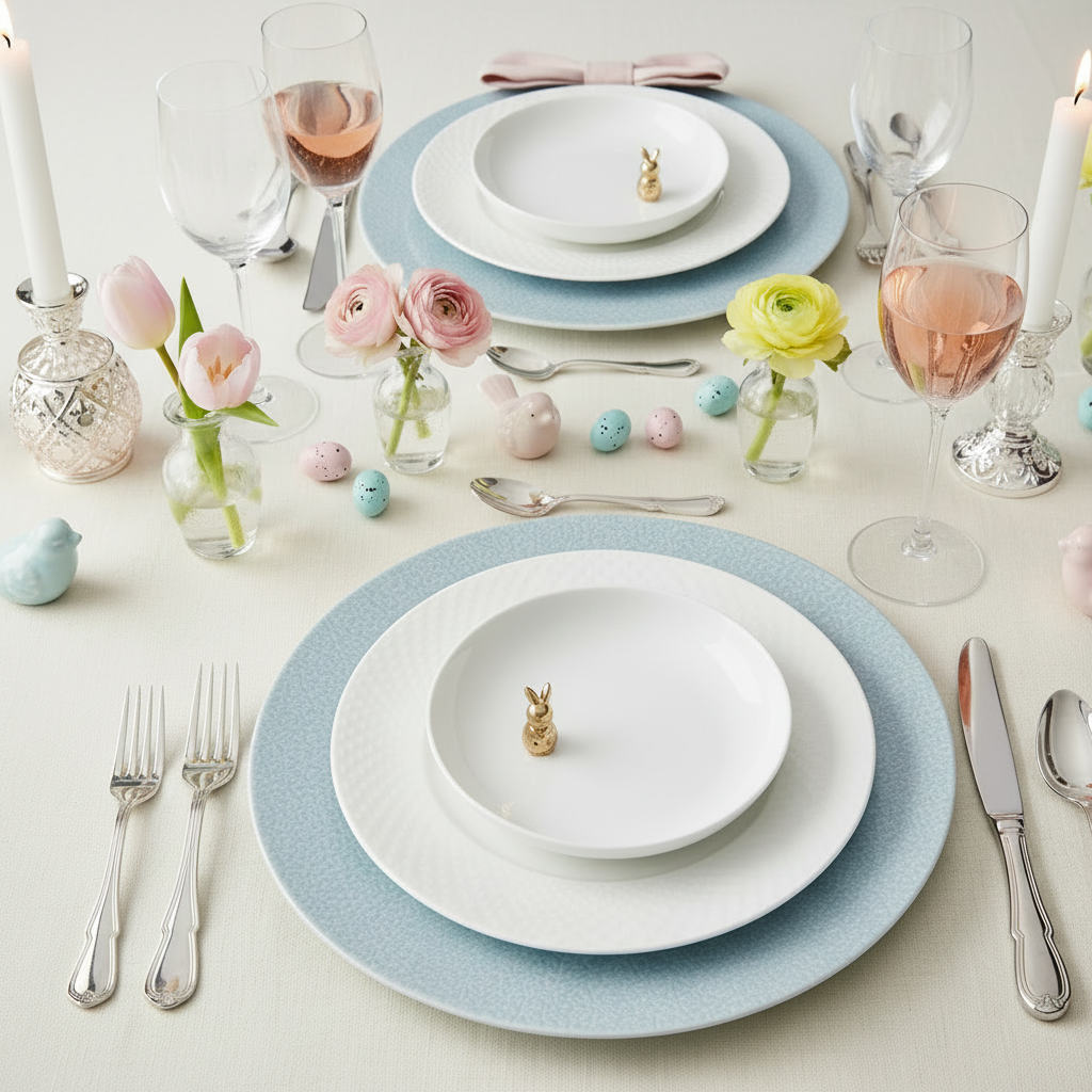 RADER Eastern Golden Bunny Plate