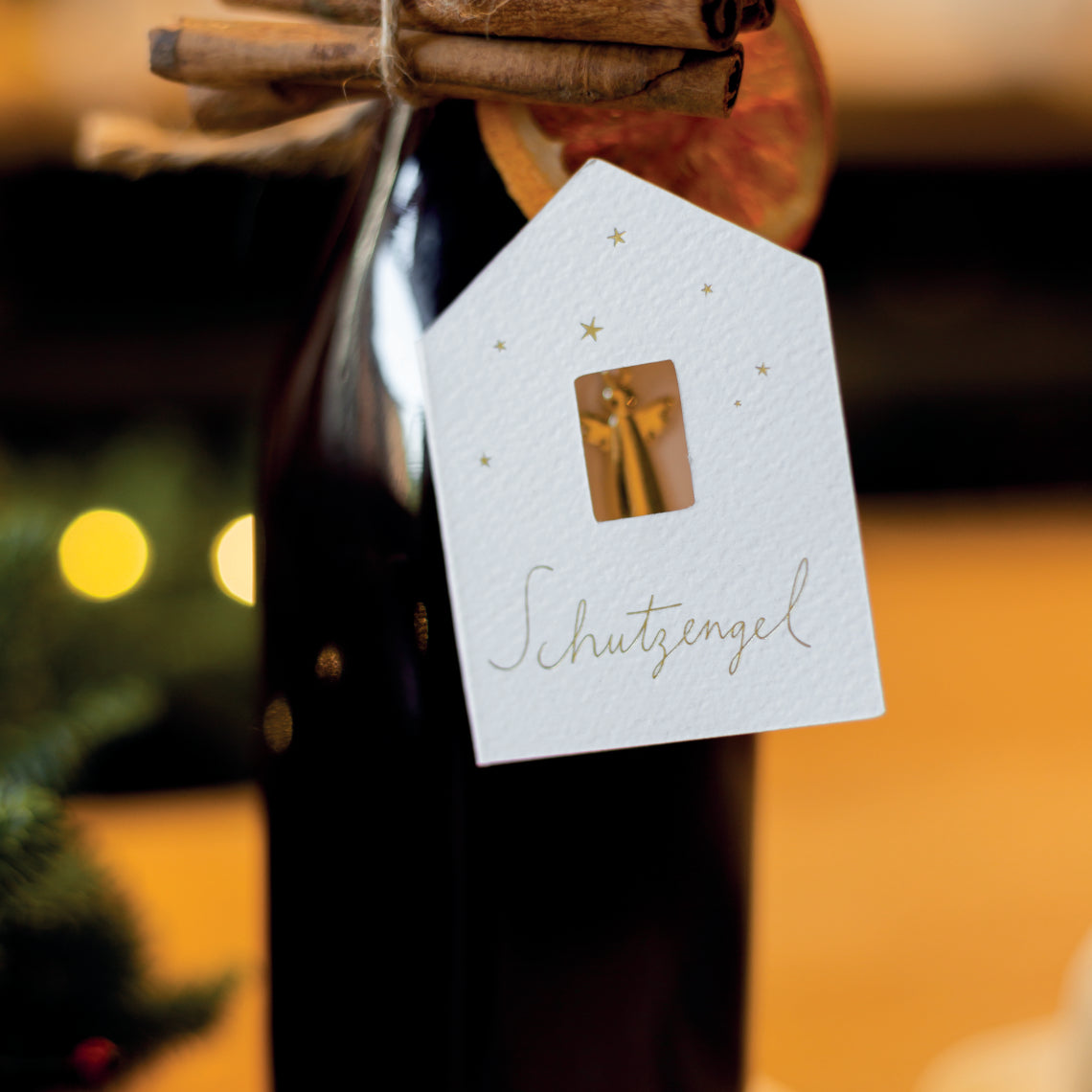 Pendente RADER Postcard - Guardian Angel - Gold