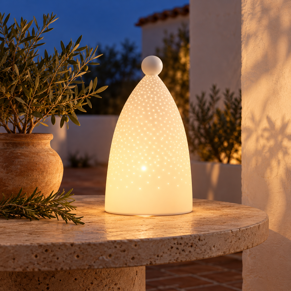 RADER Tealight Holder - Heavenly Lights - Dots - Large