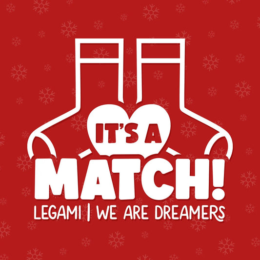 Meia LEGAMI Christmas - It´s a Match!  - Gingerbread