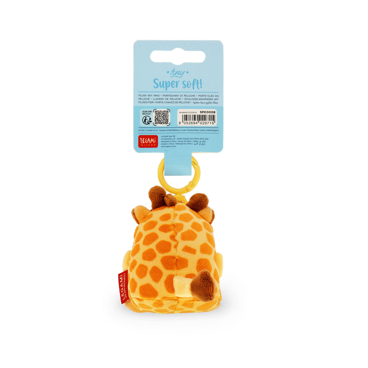 Porta-chaves LEGAMI Super Soft! - Girafa