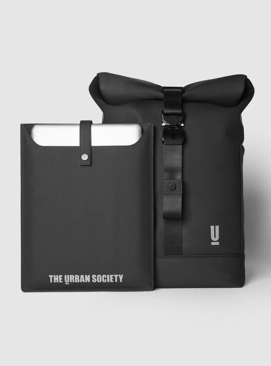 Mochila URBAN Rolltop Backpack - Black