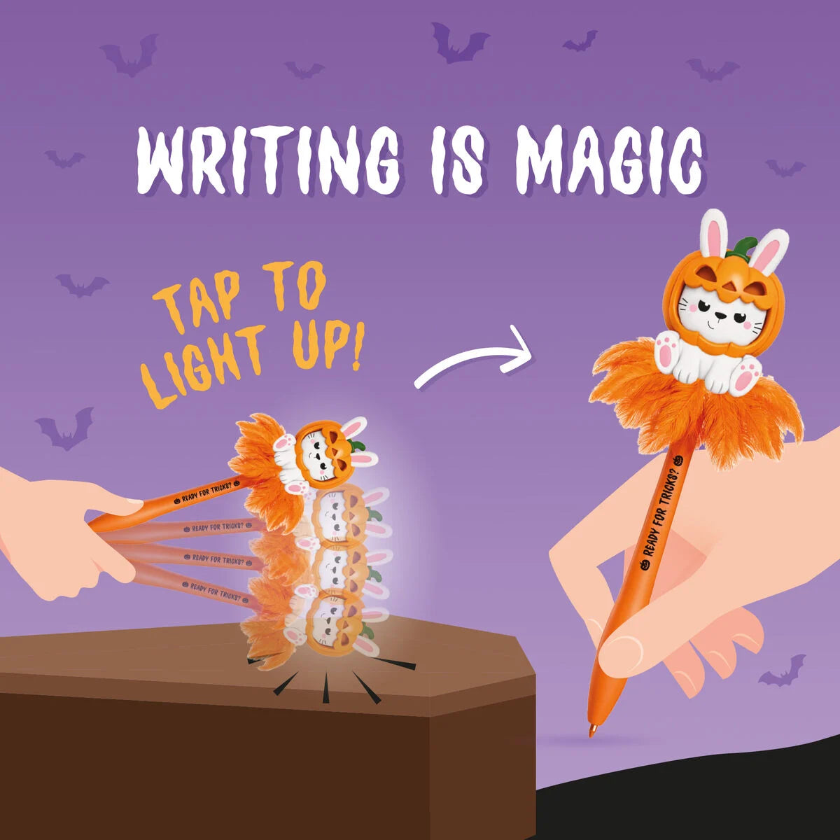 Esf. LEGAMI Writing is Magic - Halloween -  Pumpkin Bunny