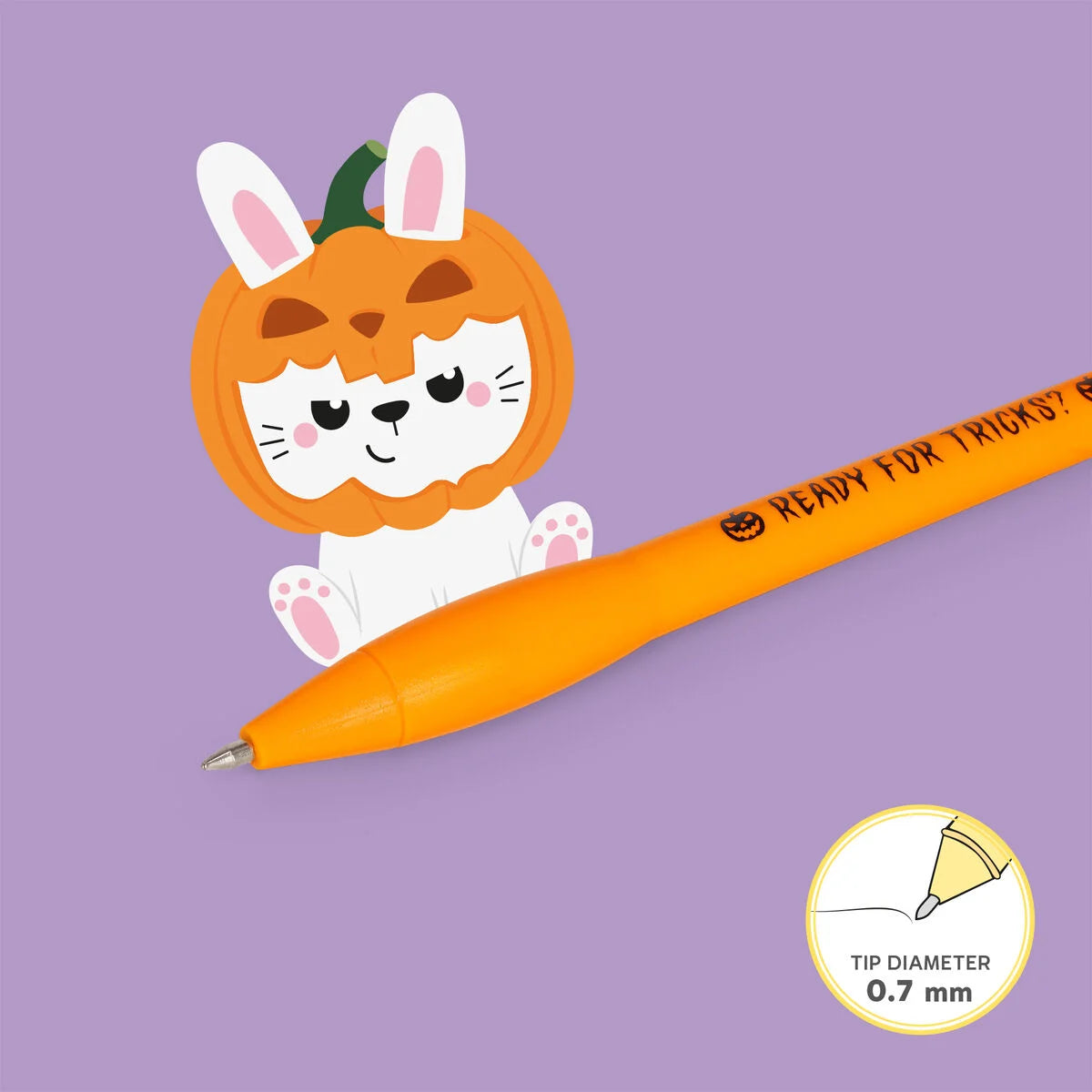 Esf. LEGAMI Writing is Magic - Halloween -  Pumpkin Bunny