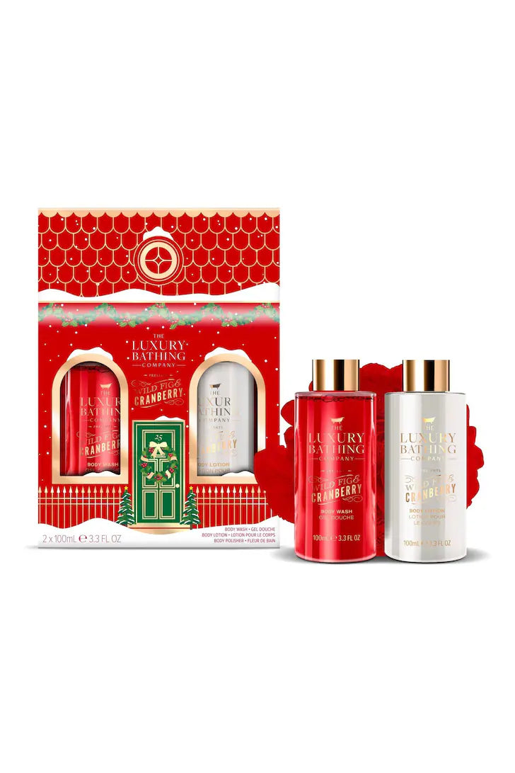 Conj. GRACE Luxury Bubbles Wild Fig & Cranberry