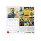 Calendário LEGAMI 2025 Wall Uncoated - 18x18 -  Van Gogh