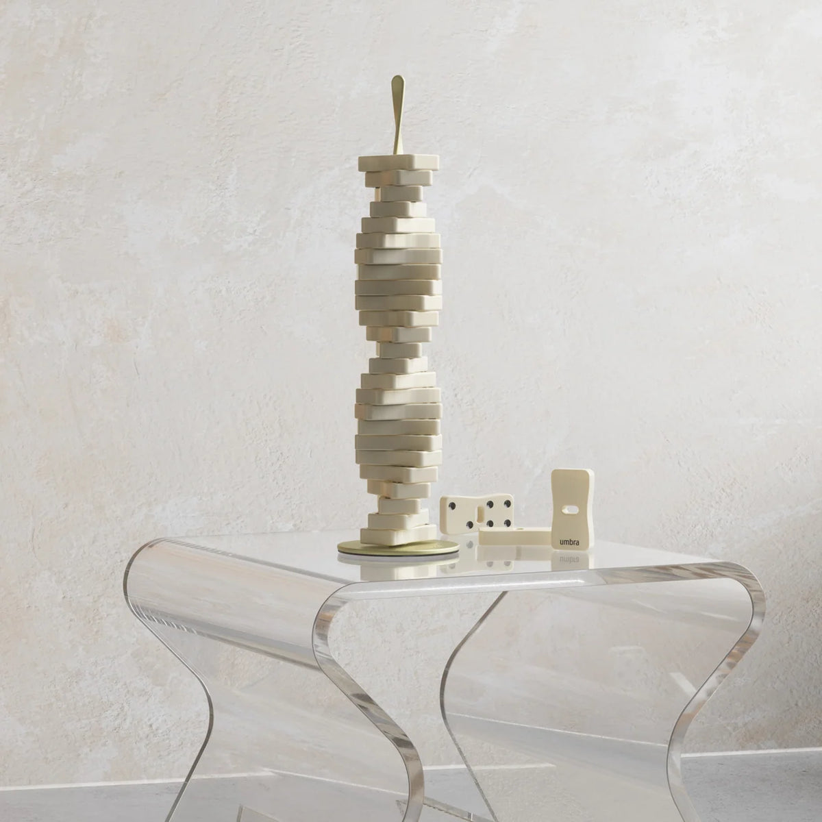 Jogo UMBRA Spinner Dominos - Brass