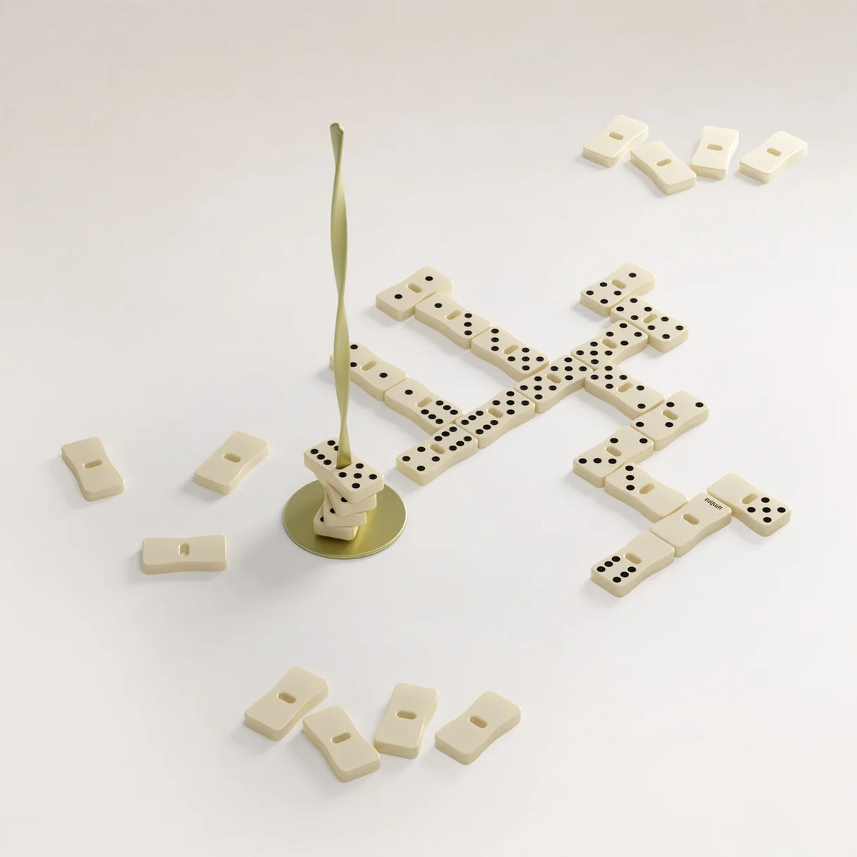 Jogo UMBRA Spinner Dominos - Brass