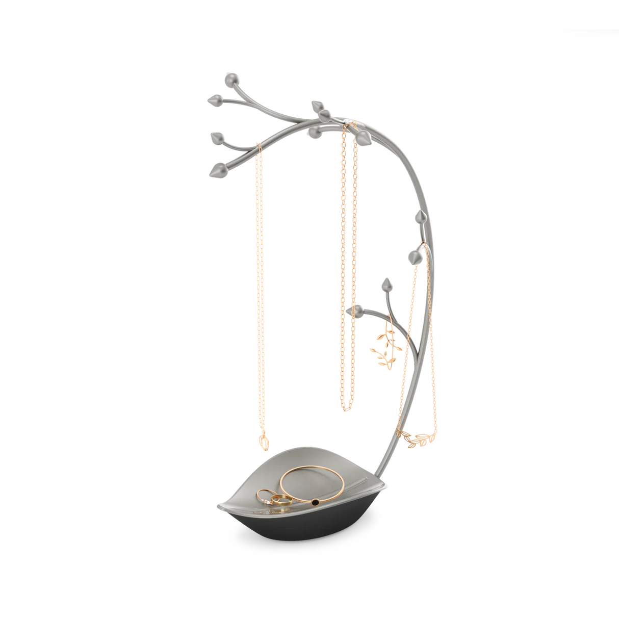Porta-jóias UMBRA Orchid - 38x22x13 - Gun Metal
