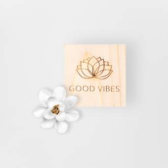 Caixinha de Madeira RADER Lucky Box - Good Vibes