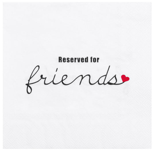 Guardanapo RADER Dining - 33x33 - Reserved for friends