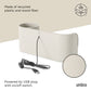 Fonte de Água UMBRA Stream Water Fountain - Grey