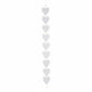 RADER Paper Chain Garland - 85cm - Hearts