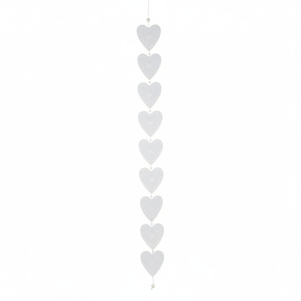RADER Paper Chain Garland - 85cm - Hearts