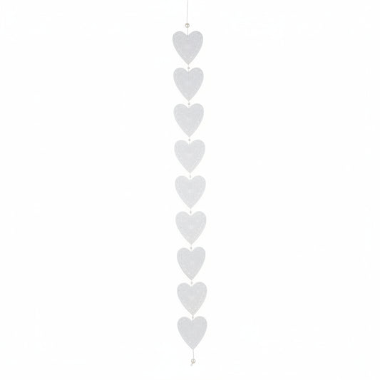 RADER Paper Chain Garland - 85cm - Hearts