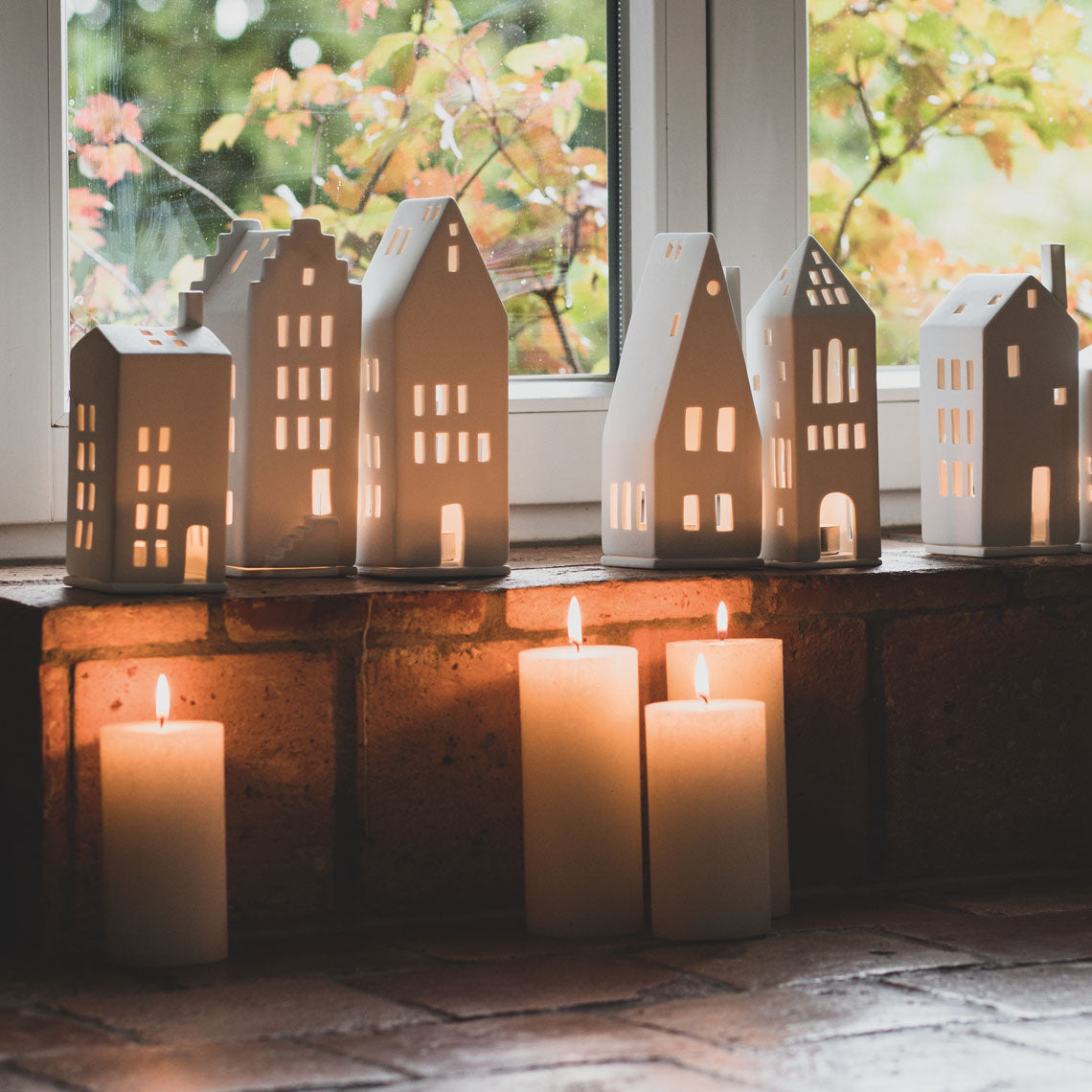 Suporte RADER Tealight House - Pitched Roof