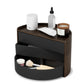 Porta-jóias UMBRA Moona Storage Box - Black/Walnut