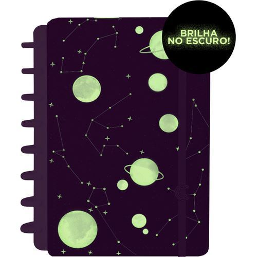 Cad. CI Especial Gocase - A4 - Purple Galaxy