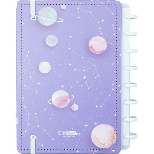 Cad. CI Especial Gocase - A4 - Purple Galaxy