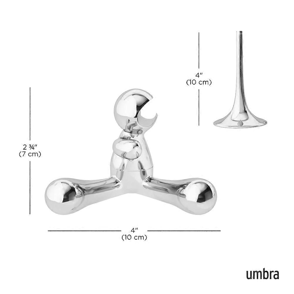 Abre-cápsulas UMBRA Rodeo Buddy Bottle Opener - Chrome
