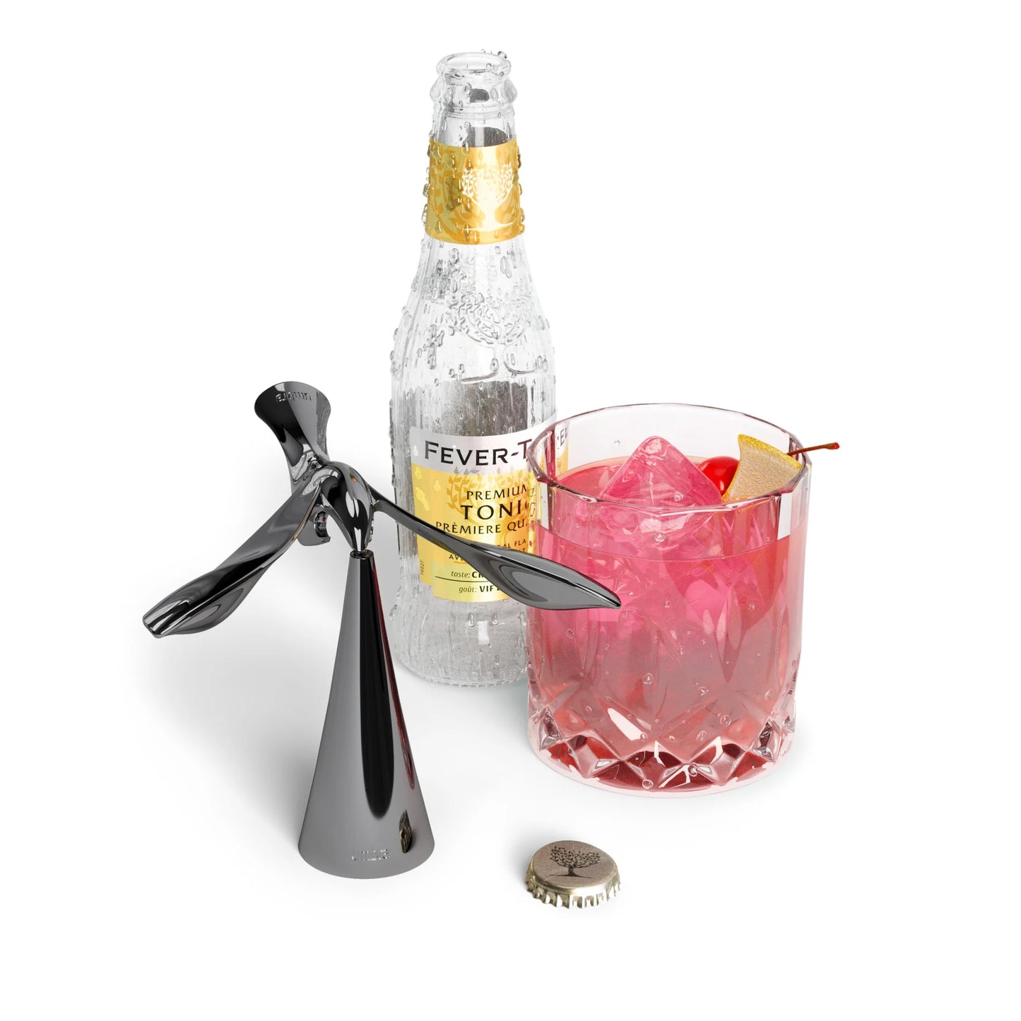 Abre-cápsulas UMBRA Tipsy Balancing - Gift Box - Titanium