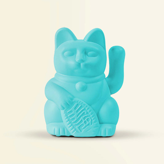 Gato da Sorte DONKEY Luck Cat Solar - Turquoise
