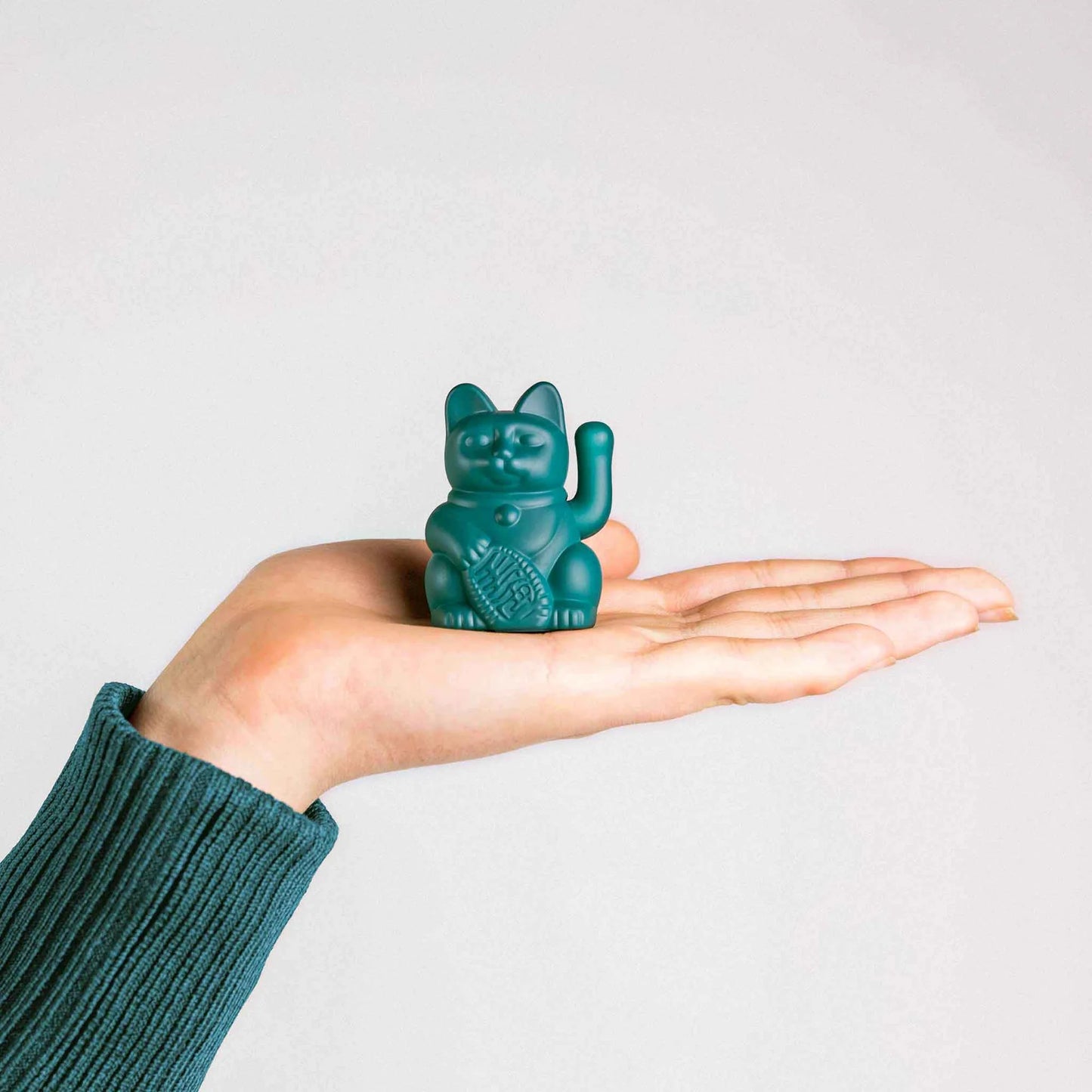 Gato da Sorte DONKEY Luck Cat Solar - Green
