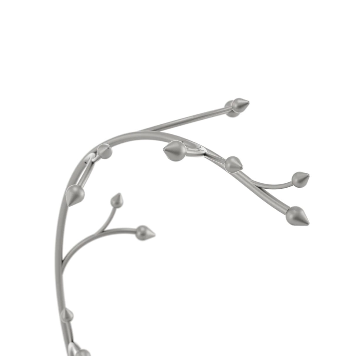 Porta-jóias UMBRA Orchid - 38x22x13 - Gun Metal